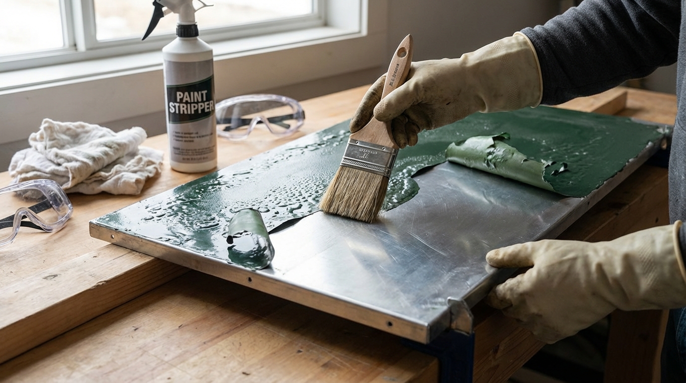 découvrez une méthode efficace pour décaper la peinture sur métal sans déformer la tôle, garantissant un résultat propre et professionnel.
