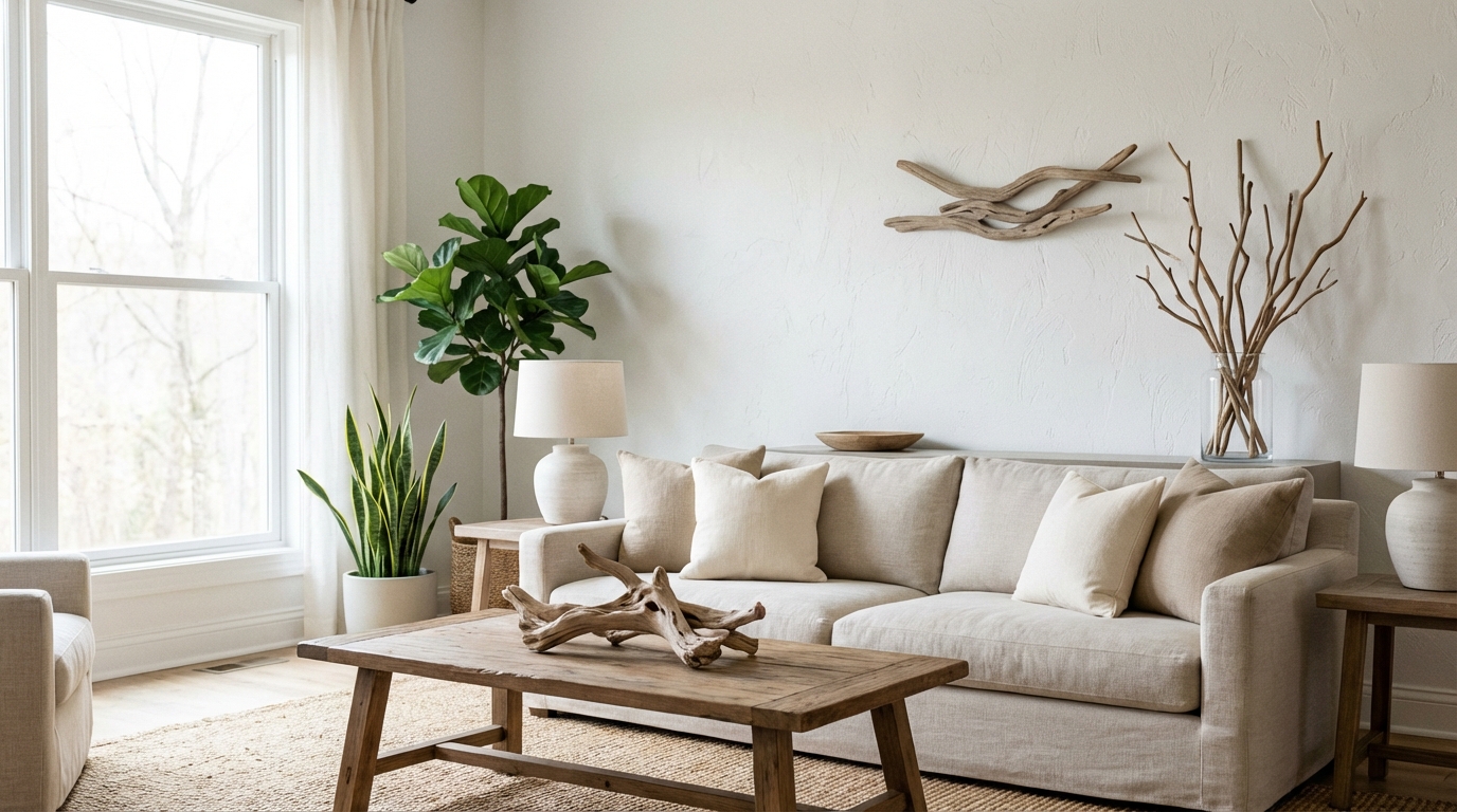 découvrez des idées simples pour une déco bois flotté naturelle et élégante, évitant le style bord de mer kitsch. apportez une touche authentique et chaleureuse à votre intérieur.