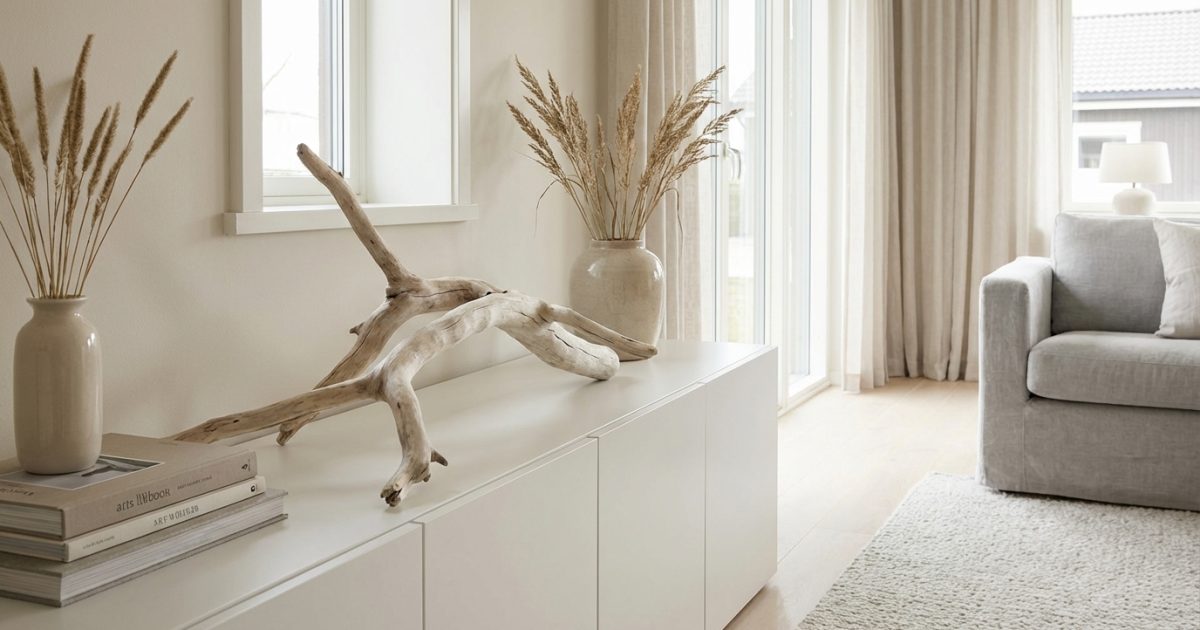 Déco bois flotté : idées simples pour un rendu naturel, pas “bord de mer kitsch”