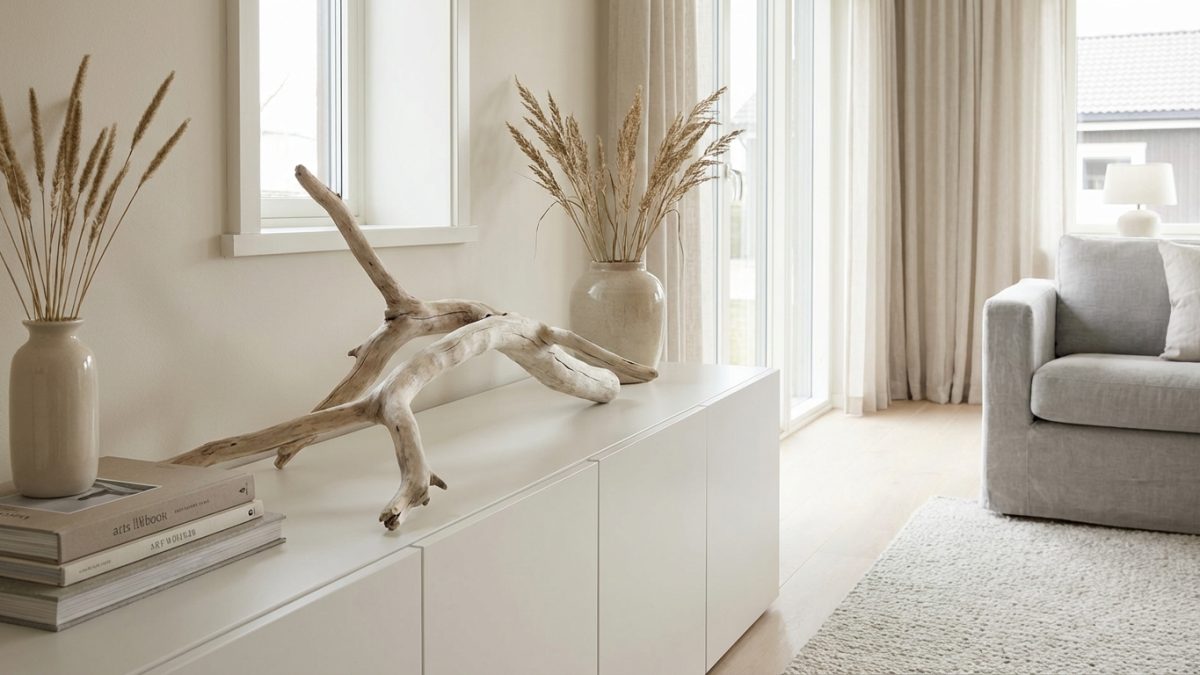 découvrez des idées simples et élégantes de déco en bois flotté pour un style naturel et raffiné, loin du cliché bord de mer kitsch.