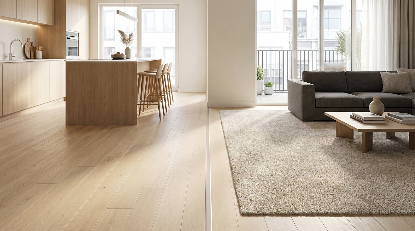 découvrez des solutions élégantes pour délimiter le sol entre la cuisine et le salon sans compromettre l'harmonie de votre intérieur. astuces simples et esthétiques pour un espace bien défini.