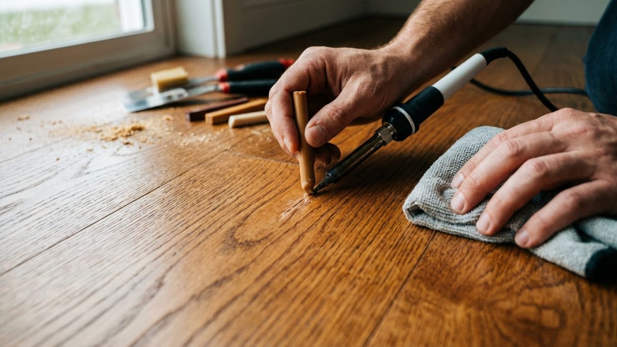 découvrez des astuces efficaces pour faire disparaître ou camoufler proprement les rayures sur votre parquet et redonnez-lui un aspect impeccable.