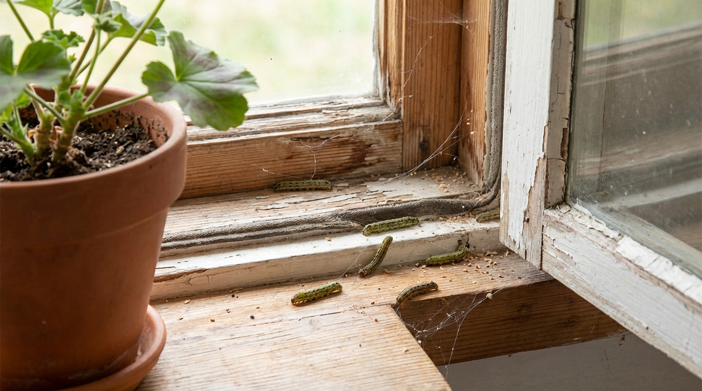 découvrez les origines des chenilles dans votre maison et apprenez des méthodes efficaces pour stopper leur invasion et protéger votre intérieur.
