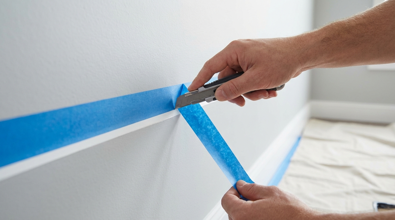 apprenez à enlever du scotch de peinture facilement sans arracher la surface ni laisser de résidus de colle grâce à nos astuces efficaces et simples.