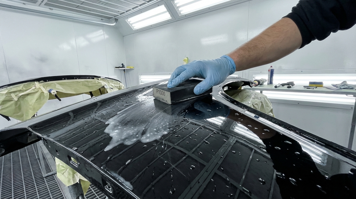 découvrez pourquoi il est important de poncer une carrosserie avant de la vernir pour éviter les effets peau d’orange et les cloques, et obtenez des conseils pour un résultat lisse et durable.