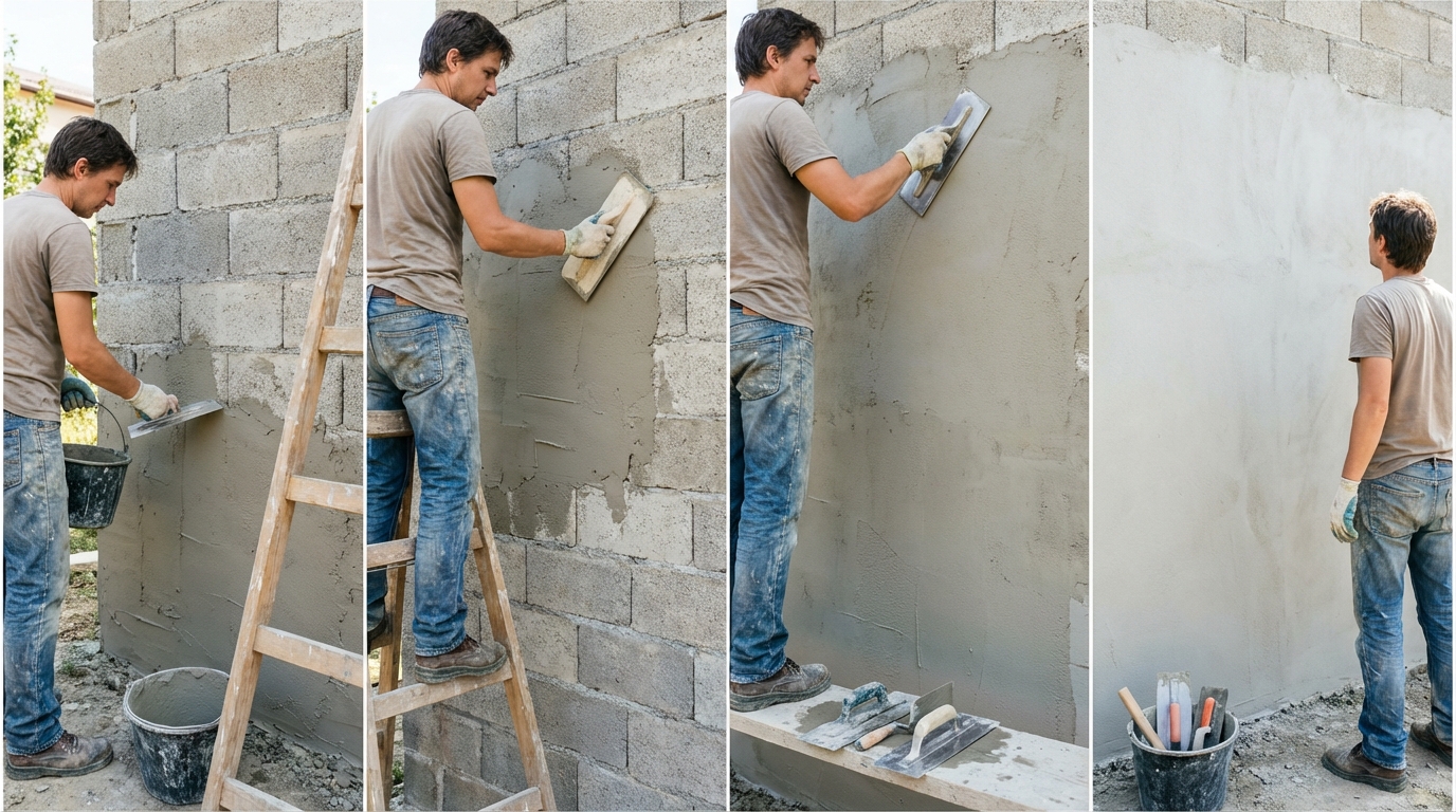 apprenez à crépir un mur en parpaing vous-même grâce à notre guide étape par étape pour un rendu propre et durable.