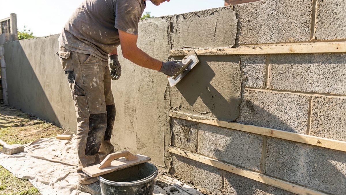 apprenez à crépir un mur en parpaing vous-même grâce à notre guide étape par étape pour un résultat propre et durable.