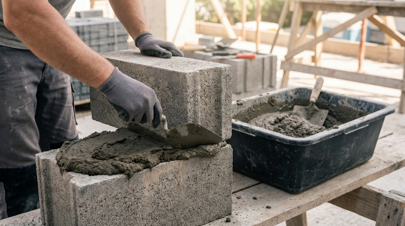découvrez comment réussir le bon dosage du mortier pour parpaings afin d'obtenir des joints solides et durables, garantissant la stabilité et la longévité de vos constructions.