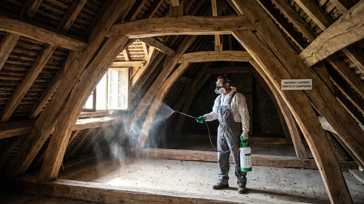 découvrez les méthodes essentielles pour le traitement efficace du bois de charpente, les produits recommandés et les étapes incontournables pour assurer sa durabilité et sa protection contre les nuisibles.