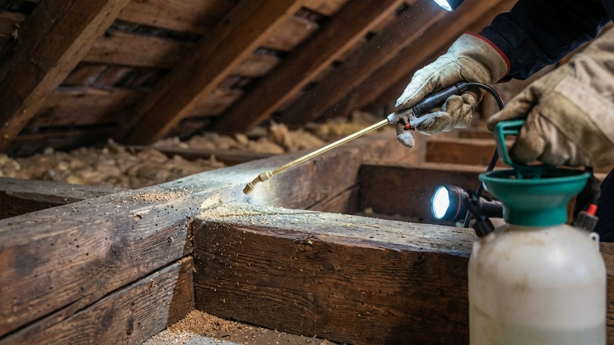 découvrez comment traiter efficacement les vrillettes dans votre charpente pour prévenir tout affaiblissement de la structure et assurer la durabilité de votre habitation.