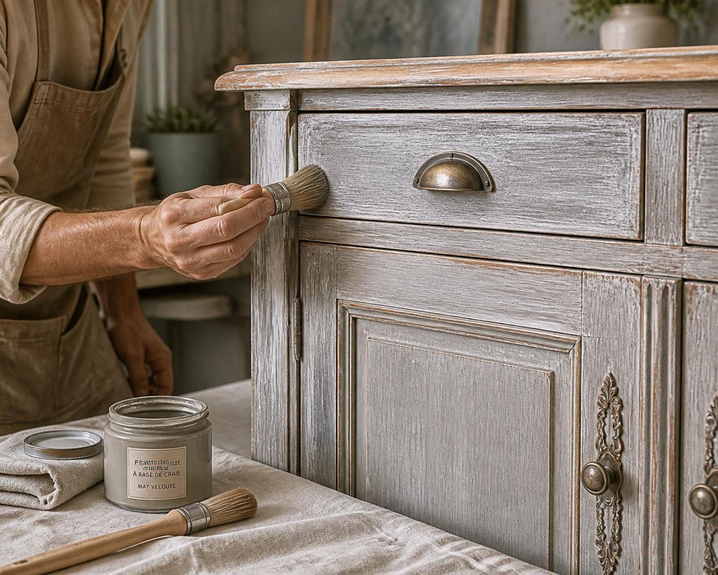 apprenez à vieillir l'apparence de votre peinture sur bois tout en préservant la qualité de la finition et en protégeant le support grâce à nos méthodes simples et efficaces.