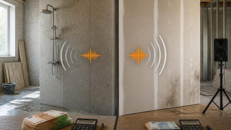 Fermacell ou placo, lequel choisir selon l’humidité, l’acoustique et le budget disponible
