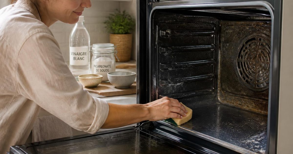 Nettoyer un four très sale sans produits agressifs ni heures de récurage