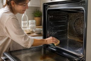Nettoyer un four très sale sans produits agressifs ni heures de récurage
