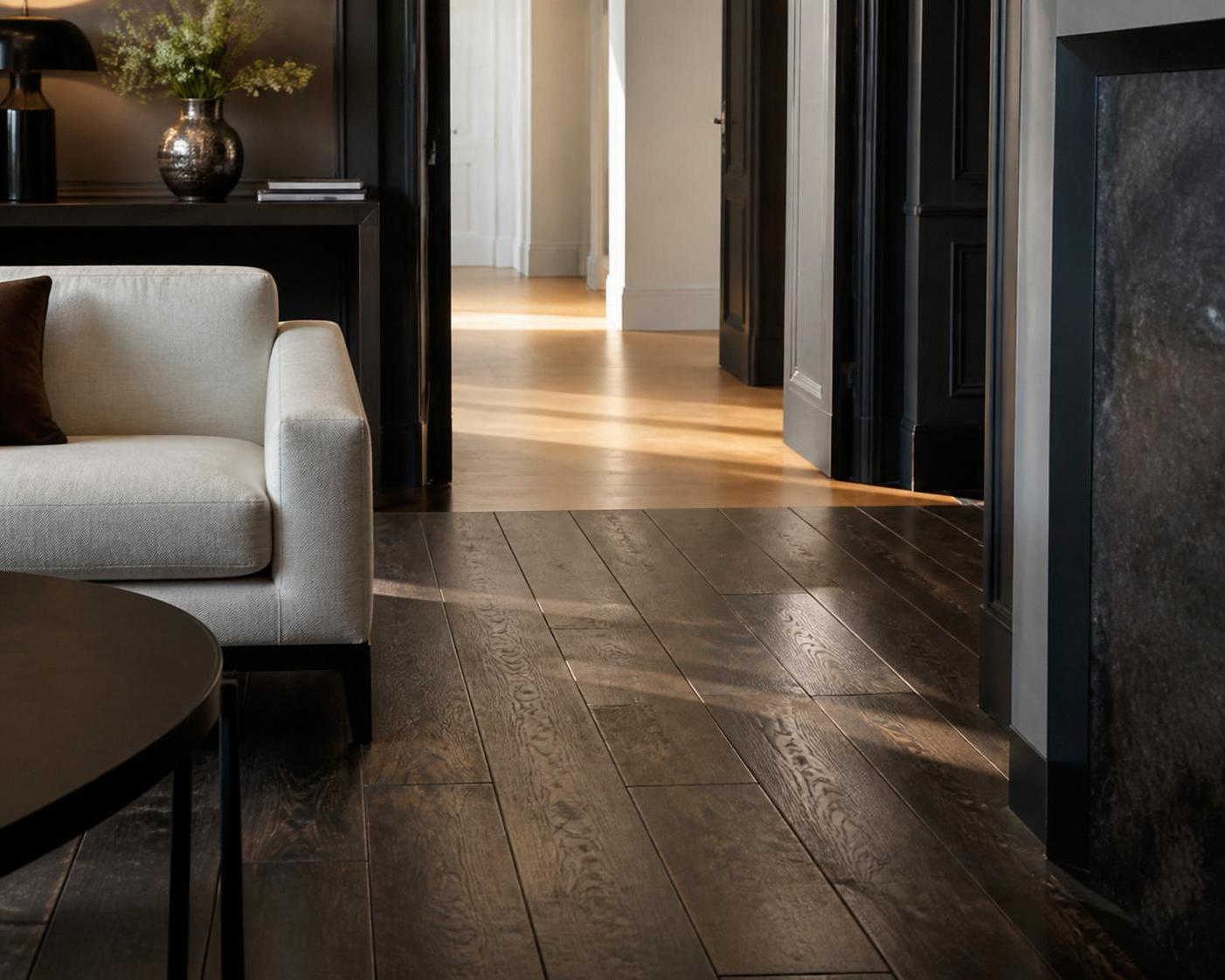 découvrez une analyse détaillée sur 7 ans de retour d'expérience comparant le parquet en noyer américain et en chêne rouvre, en mettant en lumière l'usure, la patine et la stabilité dimensionnelle.