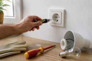 Une prise électrique qui ne fonctionne plus, comment trouver la cause avant d&rsquo;appeler un électricien