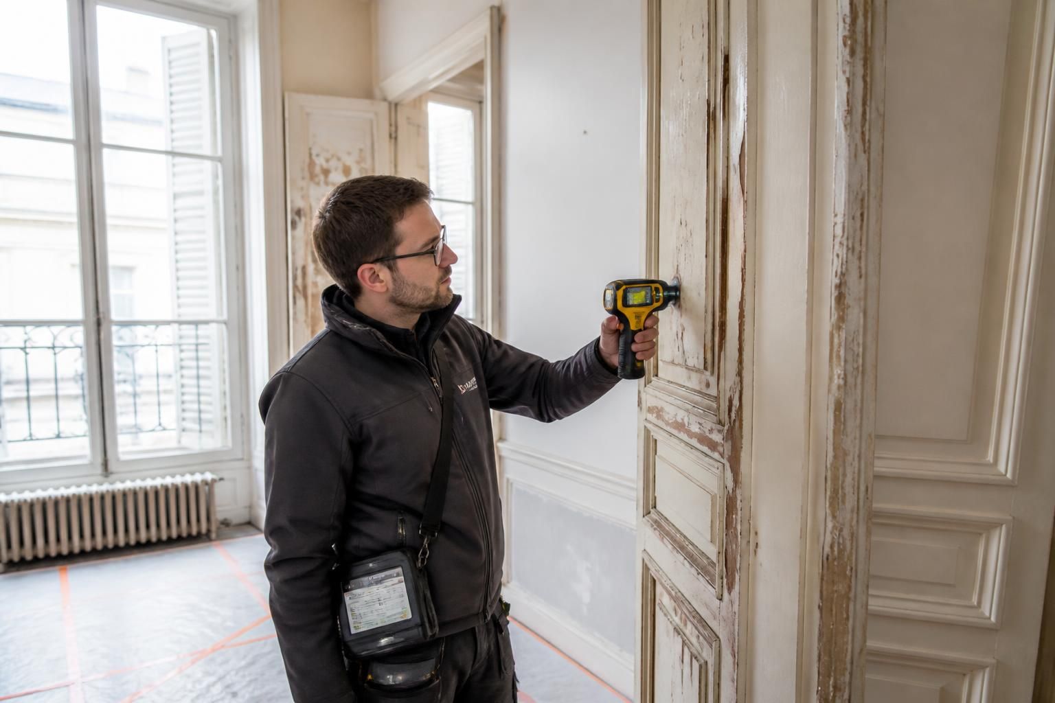 découvrez comment le protocole xrf a été imposé sur deux chantiers parisiens pour détecter la présence de plomb dans les peintures pré-1949, garantissant ainsi la sécurité et la conformité des travaux.