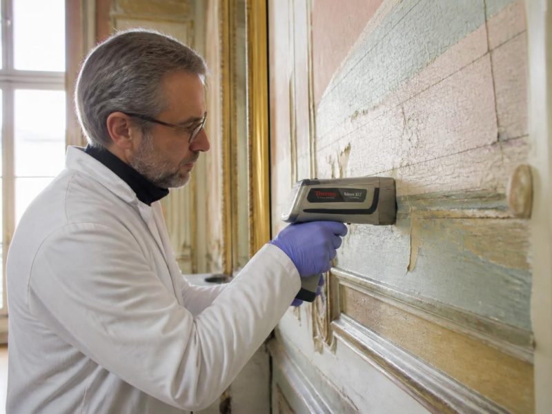 Plomb dans les peintures pré-1949 : le protocole XRF que j&rsquo;ai imposé sur 2 chantiers parisiens