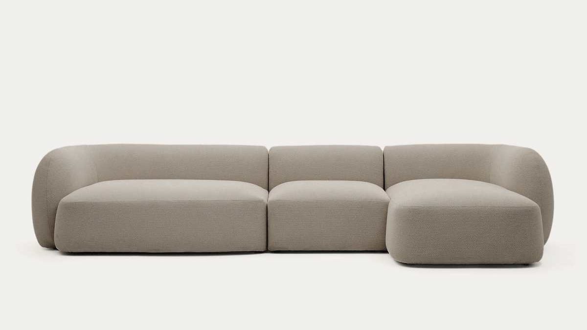 Canapé Martina 4 places modulable chenille — Kave Home